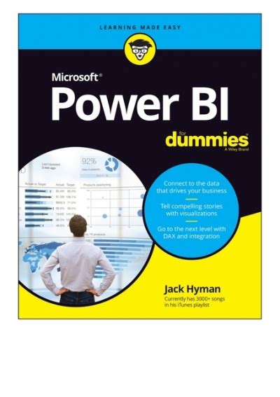 EXCEL & <b>POWER</b> <b>BI</b> GUIDE 2022: The Concise Step-by-Step Practical Guide to Master Everything About Microsoft Excel & <b>Power</b> <b>BI</b> <b>for</b> Data Modelling,. . Power bi for dummies pdf